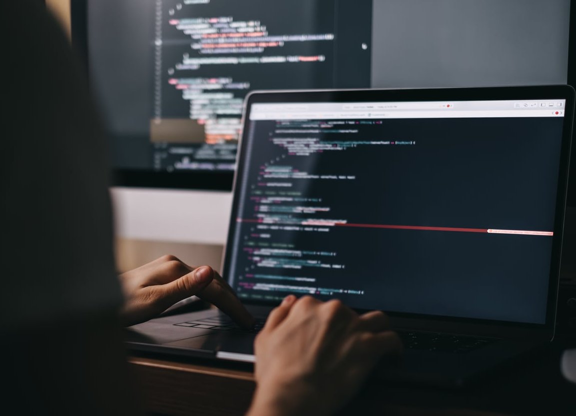 css code laptop
